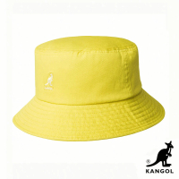 KANGOL WASHED BUCKET 漁夫帽(檸檬黃色)