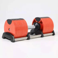 In stock fitness equipment weight sets dumbbell adjustable custom adjustable dumbbell 40kg