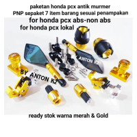 COD - VARIASI-AKSESORIS MOTOR PCX ABS-PCX NON ABS-PCX LOKAL PAKETAN 7 ITEM