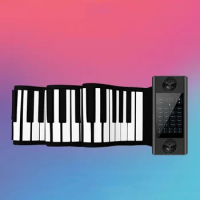 Professional Electric Piano Keyboard Digital Soft 61 Keys Hand Roll Piano 88 Keys Adults Synthesizer Instrumento Instrument