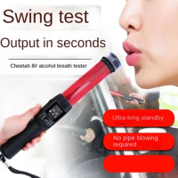 Cheetah No.8 voice alcohol tester Portable blowing baton alcohol tester Drunk driving alcohol tester