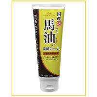 LOSHI HOKKAIDO 北海道馬油保濕泡沫洗面奶 HORSE OIL MOISTURE FACE WASH 130G
