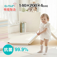 【買一送贈品七】韓國ANURI 200x140cm 雙色雙面4折遊戲地墊 AFMI140200