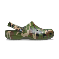 Crocs Classic Printed Camo 男鞋 女鞋 綠迷彩色 印花 洞洞鞋 涼拖鞋 206454-3TC