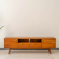 【領券!92折滿3300再折300可累折】瑪荷尼家具Mahogany-全原木 桃花心木 櫃子 晨光180電視櫃