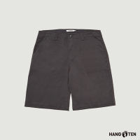 Hang Ten-男裝-人字紋口袋貼帶短褲-炭灰