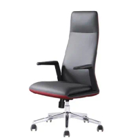 Ergonomic Office Leather Seat Lift Swivel Chair Comfortable Sedentary Big Class Boss Chair Freeshiping