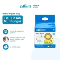 Dr.Brown's Baby Wipes / Tisu basah / tissue / tissue basah 1 Pcs