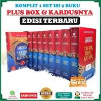 ORIGINAL Tafsir Ibnu Katsir UMMUL QURA 1SET Isi 9 Jilid Terjemah Kitab Buku Kajian Referensi Ibn Kas
