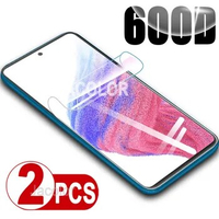 2pcs Hydrogel Film For Samsung Galaxy A53 A52 A52s A51 5G UW 4G Full Cover Galax Screen Protector A 53 52 51 52s 4 5 G Not Glass