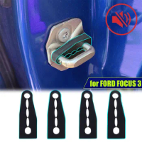 Sound Damper Door Lock Buffer For Ford Focus 3 Kuga 2 Escape Edge Rattling STOP Soundproof Screaks Deaf Seal Deadener