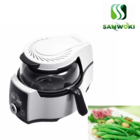 4.5L Intelligent food cooking machine automatic meat vegetable cooking pot multi cooking frying stewing machine cooker robot