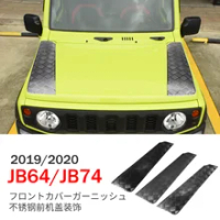 Lamp Hoods for Suzuki Jimny JB64 JB74 2019 2020 2021 2022 2023 Car Front  Headlight Light Lamp Cover Iron Exterior Accessories - AliExpress