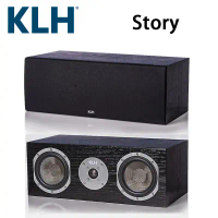 美國 KLH Story 2 路低音反射中置聲道喇叭 /黑