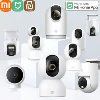 Xiaomi Mijia APP Smart Camera PTZ Version 2K 1080P 1296P Night Vision Webcam 360° Camcorder WiFi Wireless Mute Baby Monitor Cam