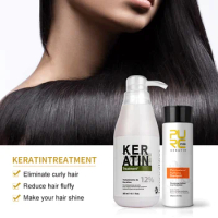 PURC Keratin Hair Treatment Straightening Smoothing Shinning Hair Scalp Treatment Hair Care Sets