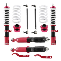 Adjustable Height Coilover Shock Strut Low Kit for Toyota Yaris 2007-2011 Racing Coilover Shock Absorbers Spring Struts Shock