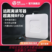 {台灣公司貨 可打統編}WYUAN超高頻RFID讀寫器915MHz遠距離讀卡器停車場門禁UHF標簽讀頭