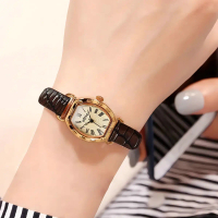 SHIIE Jam Tangan Wanita Korea Strap LEATHER Analog Fashion Korea