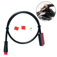Brake Sensor For Hydraulic EBike Conversion Kit Conversion 2 Pin Red Brake Sensor Waterproof Electric Bike Refit Accessories