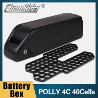 Polly 4C Battery Box, Electric Bike Battery Housing, Down Tube, Downtube E-bike, 21700 Cells, 10S4P, 13S3P