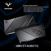 Granzon GBN-ST4080TQ,Water Block For ZOTAC GAMING GeForce RTX 4080 Trinity OC/AMP Extreme AIRO Card Copper Block GBN-ST4080TQ