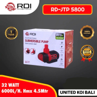 RDI JTP 5800 MULTIFACTIONAL RD-JTP 5800 MESIN POMPA KOLAM IKAN ECO GREEN SAVE ENERGY