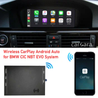 Wireless carplay module for bmw E90 E91 E92 E93 car DVD monitor apple airplay interface box android auto adapter interface WIFI