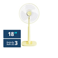 ฮาตาริ พัดลมปรับระดับชนิดตั้งโต๊ะ รุ่น S18M1 ขนาด 18 นิ้ว คละสี