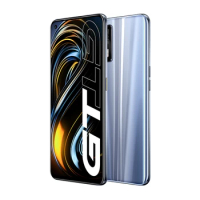 New Global Rom Realme GT 5G 6.43"120Hz Super AMOLED Snapdragon 888 Octa Core 65W Fast Charger NFC 8GB 128GB Mobile Phone