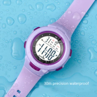 Kids Sports Watches Fashion Luminous Waterproof Alarm Clock Smart Watches Boys and Girls Student Electronic Watch Gift