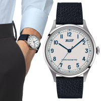 TISSOT天梭 官方授權 Heritage 1938 天文台認證 復刻機械腕錶 禮物 推薦 39mm / T1424641603200