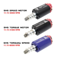 SHS High Torque/ High Speed Motor Long Axle For Airsoft Gel Blaster Toy M16/M14/MP5