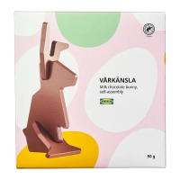VÅRKÄNSLA 牛奶巧克力 兔子造型, 雨林聯盟認證, 90 公克