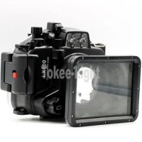 Meikon LX100 40m 130ft Waterproof Underwater Housing Camera Diving Case Cover for Panasonic DMC-LX100 24-75mm