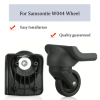 For Samsonite W044 Nylon Luggage Wheel Trolley Case Wheel Pulley Sliding Casters Universal Wheel Repair Slient Wear-resistant