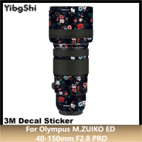 For Olympus M.ZUIKO ED 40-150mm F2.8 PRO Lens Sticker Protective Skin Decal Vinyl Wrap Film Anti-Scratch Protector Coat 40-150