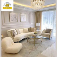 sofa ruang tamu mewah elegant model terbaru