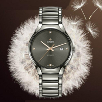 RADO 雷達表 True真我系列真鑽機械腕錶 電漿陶瓷4鑽男款40㎜ R01 (R27057712)