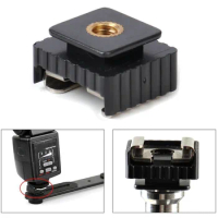 3pcs Tripod Metal Hot Shoe Adapter Photography Universal Camera Flash Use With Screw Thread Studio Light Professional Mounting