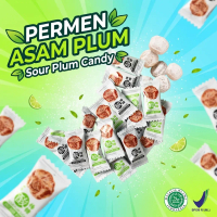 Permen Plum Asam Segar Sour Plum Candy - Sensasi Nano-Nano Bikin Mata Melek & Mulut Gak Pahit - Tabl