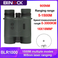 BINOCK rangefinder binocular laser outdoor handheld high-precision infrared ranging 1500 meters 10x42 binoculars