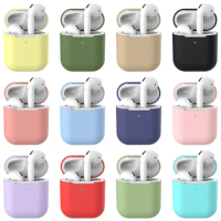 Soft Silicone Case For Apple Airpods 1/2 Protective Case Bluetooth Wireless Earphone Cover For Apple Airpods 2rd Gen case