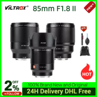 VILTROX 85mm F1.8 II Lens Mark for Fuji Large Aperture AF Canon for Sony FE 85mm F/1.8 Nikon Z Mount Camera