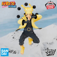 Genuine BANDAI BANPRESTO VIBRATION STARS Uzumaki Naruto Rikudousennin Modo Anime Collectible Model Toys Action Figure No box