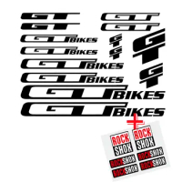 for GT Vinyl Decals Stickers - cycling MTB BMX road bike frame