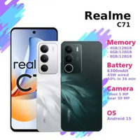 Hp/Smartphone Android Realme C71 4/128 | 6/128 | 8/128 GB 4/128GB Black