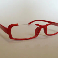 Puella Magi Madoka Magica Akemi Homura Red Cosplay Glasses