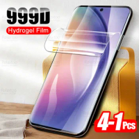 For Samsung Galaxy A54 Hydrogel Film1-4Pcs Soft Protective Film On Samsong A54 5G A 54 54A A546B 2023 Screen Protector Not Glass