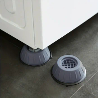 4pcs/set Washer Dryer Pedestals Noise Dampening Protects Anti Vibration Pads Laundry Floor Anti Vibration Pads Washing Machines